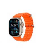 Apple Watch Ultra 2 49mm Titanium (Orange Ocean Band) On Installment By SPark Tech