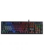 Bloody Mecha-Like Switch 7-Color Neon Backlit Gaming Keyboard (B500N) Grey With Free Delivery On Installment By Spark Technologies.