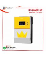 CROWN 6KW ELEGO 6 IP21 SOLAR INVERTER PV7000 Pure Sine Wave - Solar Inverter 1 GFC FAN AD/DC Gift Installment