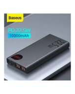 Baseus 10000mAh 22.5W Adaman Metal Digital Display Quick Charge Power Bank – Black - ON INSTALLMENT