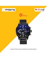 NaviForce Chronograph Mesh Band Edition Men's Watch (NF-9068-4) - On Installments - ISPK-0139