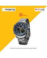 NaviForce Dual Time Working Men’s Watch Silver (NF-9182-1) - On Installments - ISPK-0139