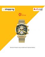 Naviforce Novicius Edition Watch For Men Golden (NF-9211-12) - On Installments - ISPK-0139