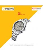 Naviforce Executive Edition Watch For Men Silver (NF-9212-2) - On Installments - ISPK-0139