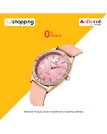 Naviforce Mother Of Pearl Watch For Women Pink (NF-5038-3) - On Installments - ISPK-0139