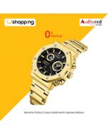 Naviforce Dual Time Edition Watch For Men Golden (NF-9216-3) - On Installments - ISPK-0139