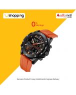 Naviforce Dual Time Edition Watch For Men - Orange (NF-9221-2) - On Installments - ISPK-0139