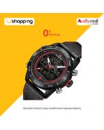 Naviforce Digital Edition Watch For Men - Black (NF-9144-4) - On Installments - ISPK-0139