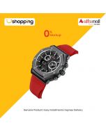 Naviforce Dual Time Edition Watch For Men - Red (NF-9216t-6) - On Installments - ISPK-0139