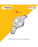 Naviforce Stainless Steel Watch For Women - Silver (Nf-5033-5) - On Installments - ISPK-0139