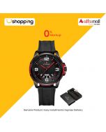 Naviforce Day And Date Edition Watch For Men - Black (NF-9215t-4) - On Installments - ISPK-0139