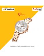 Naviforce Stainless Steel Watch For Women - Rose Gold (Nf-5033-4) - On Installments - ISPK-0139