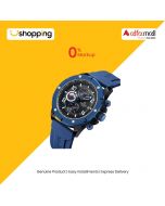 Naviforce Chronograph Exclusive Edition Watch For Men Navy Blue (nf-8034-2) - On Installments - ISPK-0139