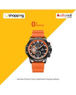 Naviforce Chronograph Edition Watch For Men Orange (nf-8036-3) - On Installments - ISPK-0139