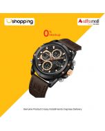 Naviforce Dual Time Editon Men's Watch Dark Brown (NF-9225-5) - On Installments - ISPK-0139