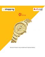 Naviforce Exlcusive Date Edition Women's Watch Golden (NF-8040L-5) - On Installments - ISPK-0139