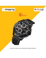 Naviforce Dual Time Editon Men's Watch Black (NF-9225-1) - On Installments - ISPK-0139