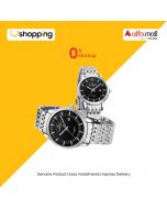 Naviforce Couple Connect Edition Watch For Couple White (nf-9228-c-4) - On Installments - ISPK-0139