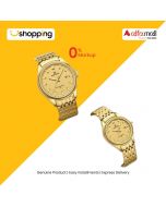 Naviforce Exclusive Edition Watch For Couples Golden (NF-8039C-6) - On Installments - ISPK-0139