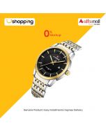 Naviforce Eclipse Date Edition Watch For Men Two Tone (NF-9228-g-5) - On Installments - ISPK-0139