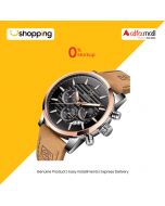 Benyar Exclusive Chronograph Men's Watch Brown (BY-1054) - On Installments - ISPK-0118