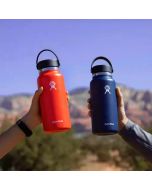 Hydro Flask 32oz 946ml Wide Mouth Bottle - Black - Non Installment