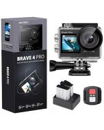 AKASO Brave 4 Pro 4K30FPS Action Camera 131ft Underwater Camcorder With Free Delivery By Spark Technology (Other Bank BNPL)