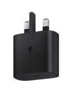 Samsung Galaxy 25w Adapter 3pin Black With Free Delivery By Spark Technology (Other Bank BNPL)