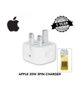 Apple 20W Adapter 3-Pin USB-C Original Mercantile With Free Delivery On Spark Technology