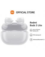 Xiaomi Redmi Buds 3 Lite Earphone Bluetooth 5.2 TWS True Headset 18 Hours Battery Life Buds 3 Youth Edition Wireless Headphone (WHITE)  - ON INSTALLMENT