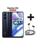 Realme C33 - 4GB RAM - 64GB ROM - Night Sea - Other Banks BNPL (Installments) + Free Handsfree