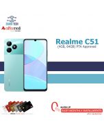 Realme C51 (4GB, 64GB) PTA Approved Non Active With Official Warranty - Installment - SharkTech