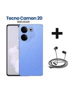 Tecno Camon 20 - 8GB RAM - 256GB ROM - Serenity Blue - Other Banks BNPL (Installments) + Free Handsfree