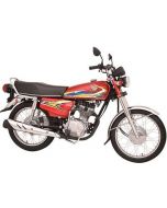 Honda CG 125 - On Installments - upto 18 months -red-12 Months 0% Markup