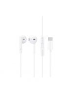 Huawei Classic Earphones Type-C Edition White With Free Delivery By Spark Tech