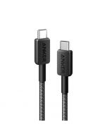 Anker 322 NYLON USB-C to USB-C Cable 60W 6ft Black With Free Delivery On Installment By Spark Tech