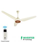 SK Fans Ceiling Fan Magnum (inverter) 56" Cream-Brown With Free Delivery On Installment By Spark Technologies.