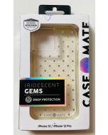 Apple iPhone 12, 12 Pro Case Mate Iridescent Gems Case/Cover - US Imported