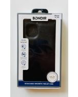 Apple iPhone 11, XR Bondir Magnetic Detachable Leather Wallet Case/Cover Black - US Imported