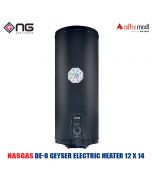 NasGas DE-8 Geyser Electric Water Heater Gallon Imported 12 x 14 Tank Non Installments