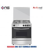 Nasgas DG-327 Single Door Cooking Range Tempered Front Glass Non Installments