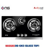 Nasgas DG-GN3 Glass Top Built In Hob Autoignition 2 Large Super Prime Non Installments