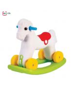 DOLU - 2 In 1 Rocking And Riding Horse For Kids with free delivery by SPark Techonologies