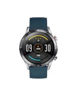 Holayolo Fortuner Smart Watch Silver with Moss Blue - ISPK
