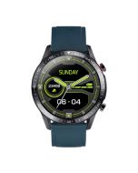 Holayolo Fortuner Smart Watch Black with Moss Blue - ISPK