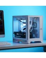 Redragon HOT ROD MC211 ITX/M-ATX Gaming PC Case with RGB Strip Light and Glass Panel