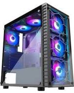 NEW GAMING PC - CORE I5 10400F - 10TH GEN BOOST UPTO 4.30GHZ - RAM 16GB DDR4 - 256GB SSD - 500GB HARD - SIDE GLASS RGB CASE - GTX1660 GDDR5 6GB GRAPHICS CARD-Cash On Delivery 