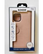 Apple iPhone 11, XR Bondir Magnetic Detachable Leather Wallet Case Pink Case/Cover - US Imported