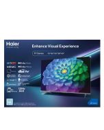 Haier H55P7UX 55 inch 4K UHD Google TV, Bazel less, Hands Free Voice Control (Installment) - QC