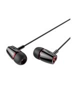 Joyroom In Ear Wired Earphone Black (EL114) - Non Installments - ISPK-0146